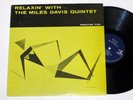MILES DAVIS QUINTET: RELAXIN' WITH prestige LP / RVG NM