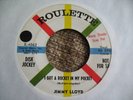 JIMMY LLOYD KILLER ROCKABILLY 45 DJ ROULETTE 4062 HEAR