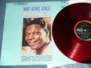 NAT KING COLE Japan RED Wax Vinyl NM LP RAMBLIN' ROSE
