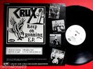 CRUX CRASH KEEP ON RUNNING 8-TRACK EP PUNK OI UK '82