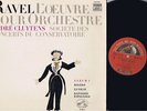 AUDIOPHILE FRENCH CLUYTENS RAVEL STEREO LP