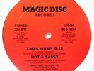 Hot & Sassy - Xmas Wrap Magic Disc Electro Funk RARE OG