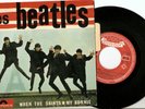 LES BEATLES - When the saints, France -EP -64, PS