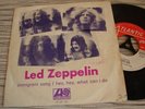 LED ZEPPELIN Immigrant Song 7'' 45 PORTUGAL RARE UNIQUE