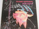 Black Sabbath Paranoid LP Vinyl Signed By All 4 Ozzy