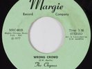 70s Soul 45 CHYMES Wrong Crowd MARGIE HEAR