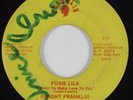 70s Soul 45 DWIGHT FRANKLIN Foxie Lila FRANKLIN HEAR