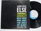 CANNONBALL ADDERLEY  MILES DAVIS Something Else BLUE NO