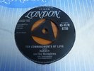 Harvey & The Moonglows - Ten Commandments.. 1958 UK 45