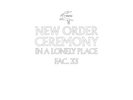 New Order / Joy Division Ceremony Record Store Day New
