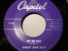 RAMBLIN' JIMMIE DOLAN - Hot Rod Race 45 ROCKABILLY NM-