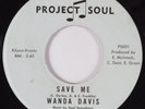 Funk 45 WANDA DAVIS Save Me PROJECT SOUL HEAR