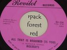 HOLIDAYS -  All That Is Required - REVILOT -  HEAR