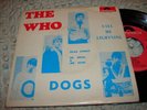 THE WHO Dogs 1968 EP 45 PORTUGAL PS RARE UNIQUE PERFECT