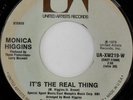 rare Soul 45 MONICA HIGGINS it's the real thing UA Hear