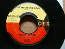POPCORN 45  LUCKY CLARK Let me Be....45  CLICK TO HEAR