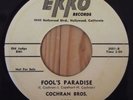Rare SP label EKKO 3001 Eddie Cochran Brothers - Promo