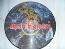 IRON MAIDEN  PIECE OF MIND   picture pic disc