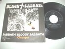 BLACK SABBATH - BLOODY SABBATH rare unique Italy ps 7''
