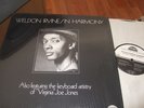 WELDON IRVINE : IN HARMONY LP 1974 STRATA EAST 19749