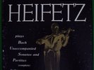 HEIFETZ-BACH UNACCOMPANIED SONATA&PARITAS,RCA 3LP MONO