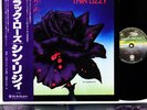 THIN LIZZY black rose JAPAN orig LP w/OBI  [FREE P+P]