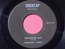 ROCKABILLY 45 RECORD VINTAGE LOUISIANA LANNIS SNOWCAP
