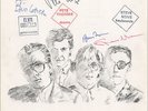 Elvis Costello - Almost Blue UK promo LP signed #'d