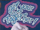HUNT'S DETERMINATION BAND Get Your Act Together LP FUNK