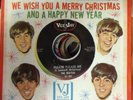 Beatles 45 Please Me VJ Xmas Sleeve EX OVAL LOGO 1964