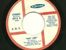 S.O.S. 45RPM '69 CINEMA HEY JIM RARE PSYCH FUZZ GUITAR