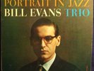 BILL EVANS Portrait In Jazz RIVERSIDE ORIG Jazz LP VG++