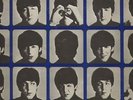LP THE BEATLES - A HARD DAYS NIGHT - YELLOW - BLACK PAR