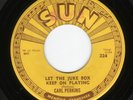 Rare US SP single CARL PERKINS - Gone Gone Gone - SUN 2