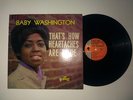 RARE BABY WASHINGTON: That's How Heartaches Are Made LP SUE RECORDS LP 1014 VG +