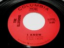 THE ILLUSIONS - I Know - Rare ORIG Columbia GARAGE 45