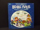 WALT DISNEY PRESENTS BURL IVES FOLK LULLABIES - RARE DI
