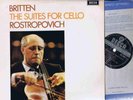 SXL 6393 W/B ROSTROPOVICH - BRITTEN CELLO SUITES