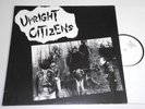 UPRIGHT CITIZENS ORIGINAL LP BOMBS OF PEACE PUNK /218
