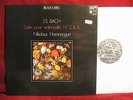 J.S. Bach  CELLOSUITEN NR 5 & 6 - Harnoncourt LP harmonia mundi France unplayed