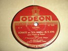 2x 78rpm Lilli KRAUSS piano / Simon GOLDBERG violon MOZ