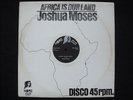 AFRICA  IS  OUR  LAND   /  JOSHUA  MOSES  orig  12 inch