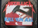 Metallica Kill'em All LP Picture-Disc MFN Original Barc