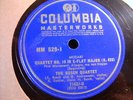 ADOLF BUSCH QRT MOZART STRING QUARTET No 16 in E Flat K