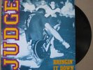 JUDGE Bringin' It Down LP SxE NYHC PROJECT X  RAR