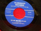 45 RECORD BLUEGRASS LABEL RECORDED IN INDIANAPOLIA, IND