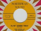 Tom Carter & The Ramrods EX- FLYIN' SAUCER TWIST b/w TW