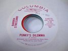 Pop Promo 45 BARBRA STREISAND Punky's Dilemma on Columb