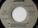 rare Soul 45 BRENDA LEE EAGER when i'm with you Hear