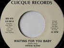 rare Modern Soul Boogie 45 UNIQUE BLEND on CLICQUE Hear